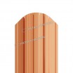 Штакетник металлический МП TRAPEZE-O 16,5х118 (AGNETA-20-Copper\Copper-0.5) - ТД Кровля и Фасад
