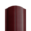 Штакетник круглый 128 мм  двустороний RAL 3005 красный 1,5 мп - ТД Кровля и Фасад