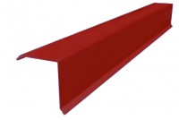 Планка торцевая (ветровая) 95х120х2000 RAL 3011 Красно-коричневая - ТД Кровля и Фасад