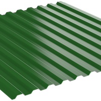 Профнастил МП-10 RAL 6002 Зеленая листва - ТД Кровля и Фасад