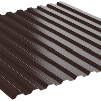 Профнастил МП-10 RAL 8017 Коричневый шоколад - ТД Кровля и Фасад