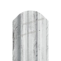 Штакетник металлический МП TRAPEZE-O 16,5х118 (ECOSTEEL_MA-01-Беленый Дуб-0.5) - ТД Кровля и Фасад